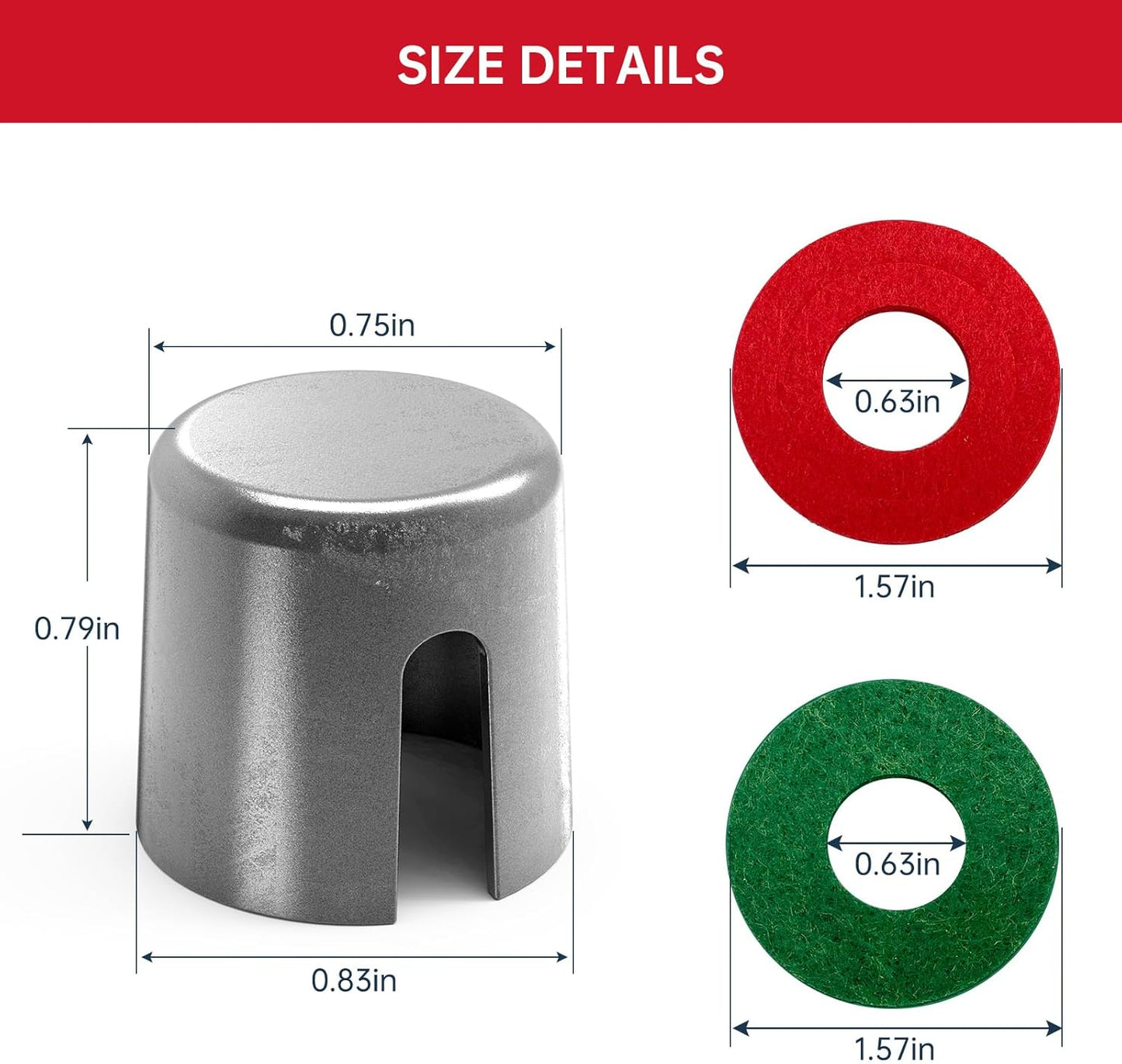 10 Pieces Battery Post Terminal Shims, Lead Terminal Shim Caps with 10 Pieces Washers for Top Post Battery Post Ends Repair, Universal for Vehicles, SUV, Truck, RV, Boat